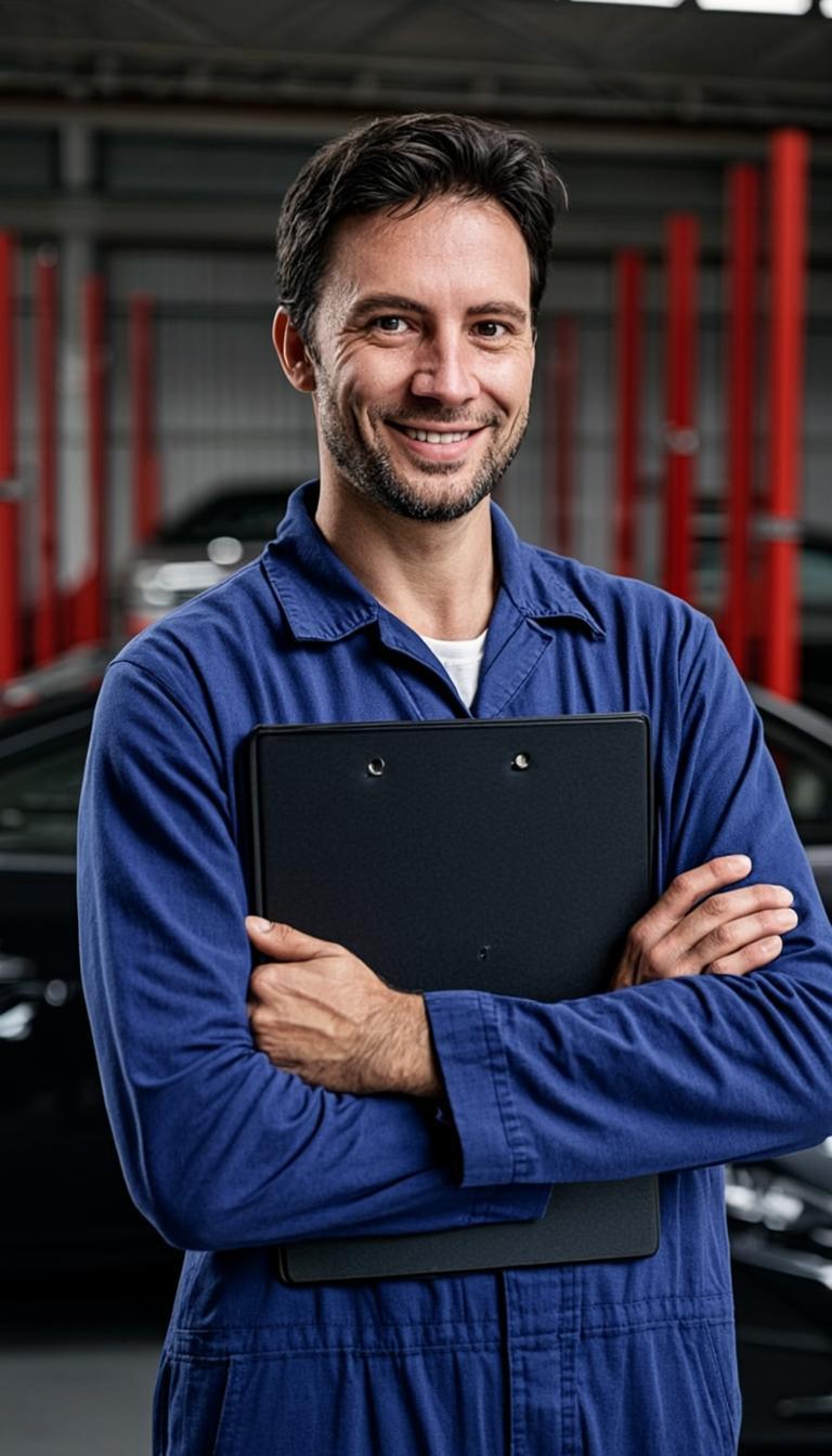 Professional mechanic at G&K Mechanical workshop